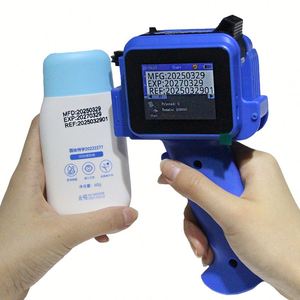 Prix de gros Imprimantes à jet d'encre portables en plusieurs langues Impression de codes à barres QR de 12.7mm Date de production Cuir <span class=keywords><strong>tubulaire</strong></span> - Product Image 4