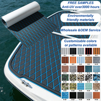 Fabrik-Großhandel Boot- und Yachtbodenbelag Teppich Eva Synthetisches Marine-Deck Selbstklebend Hochwertig 6mm/Kundenspezifisch XYF Marine