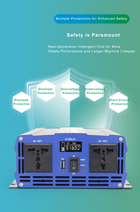 <span class=keywords><strong>CZ</strong></span>-P1000W onduleur à onde sinusoïdale pure DC à AC 1000W avec fonction LCD <span class=keywords><strong>12V</strong></span>/24/48V 100/110/120vac ou <span class=keywords><strong>220V</strong></span> 230V 240Vac - Product Image 5