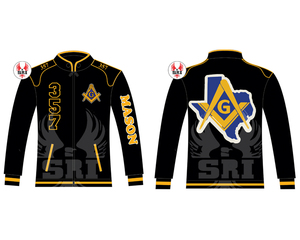 Wholesale Custom Masonic Letterman <b>Jacket</b> All Sorority and Fraternity Add Your Custom Name and Number High Quality Custom Design - Product Image 2