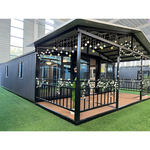 บ้านตู้คอนเทนเนอร์แบบโมดูลาร์ แข็งแรง ปลอดภัย พร้อมสวน โรงแรม รีสอร์ท ขยายได้ ผลิตจากตู้คอนเทนเนอร์ - Product Image 2