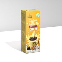 Noix de coco au fruit de la passion de qualité supérieure avec Konjac Crusyal Boba Kit de thé à bulles instantané avec poudre de thé au lait pour la relaxation quotidienne