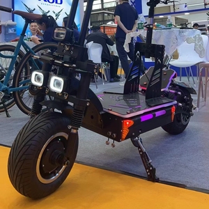 Scooter Eléctrico Plegable de Alta Calidad para Adultos, 13 Pulgadas, Batería de Litio de 72V 50AH, Motor de 15000W, Llanta de Vacío, Bloqueo con Llave - Product Image 2