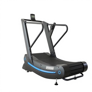Caminadora Curva Portátil Sin Motor con Pantalla LED, Estructura Q235, Accionamiento Mecánico, Acabado Negro, Diseño Unisex, Velocidad de 15-20 km/h - Product Image 1