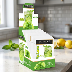 Bebida Instantánea en Polvo con Sabor a Menta y Limón Turca Premium, Caja de 9g, 1.5L, Sabor Afrutado, Bebida Fría - Product Image 3