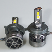 Pièces et accessoires automobiles, éclairage automobile, phare LED à 3 tubes en cuivre, 220W, 6000K, lumière de voiture, ampoule de phare H4 6000K, ampoules LED pour voiture