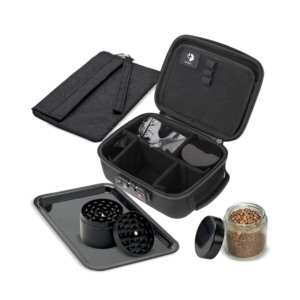 Custom Tobacco Pipe EVA Pouch <b>File</b> <b>Organizer</b> Case Container Medicine Box Odorless Smell Proof Case With Combination Lock - Product Image 1