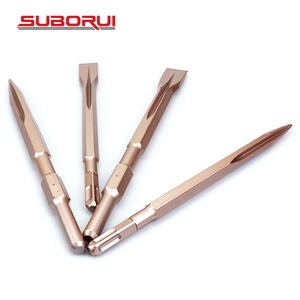 <span class=keywords><strong>Chisel</strong></span> Elétrico SUBORUI <span class=keywords><strong>SDS</strong></span> Plus <span class=keywords><strong>Max</strong></span> com Ponta Hexagonal, Formato U, para Concreto e Rocha - Product Image 4