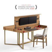 Mesa Transformable 2026: Convierte Perfectamente de Mesa de Comedor a Escritorio, de 9-5 a 5-9, con la Función de Convertir la Mesa de Comedor en Dos Escritorios