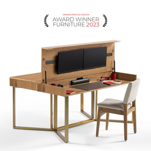 Tavolo Trasformabile 2026: Da Tavolo a Scrivania, Passaggio Perfetto da 9-5 a 5-9, con Tavolo da Pranzo che Diventa Due Scrivanie - Product Image 3