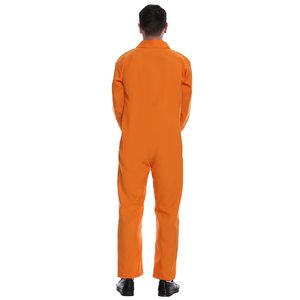 Costume Cosplay di Halloween uomo detenuto Costume adulto <span class=keywords><strong>arancione</strong></span> - Product Image 2