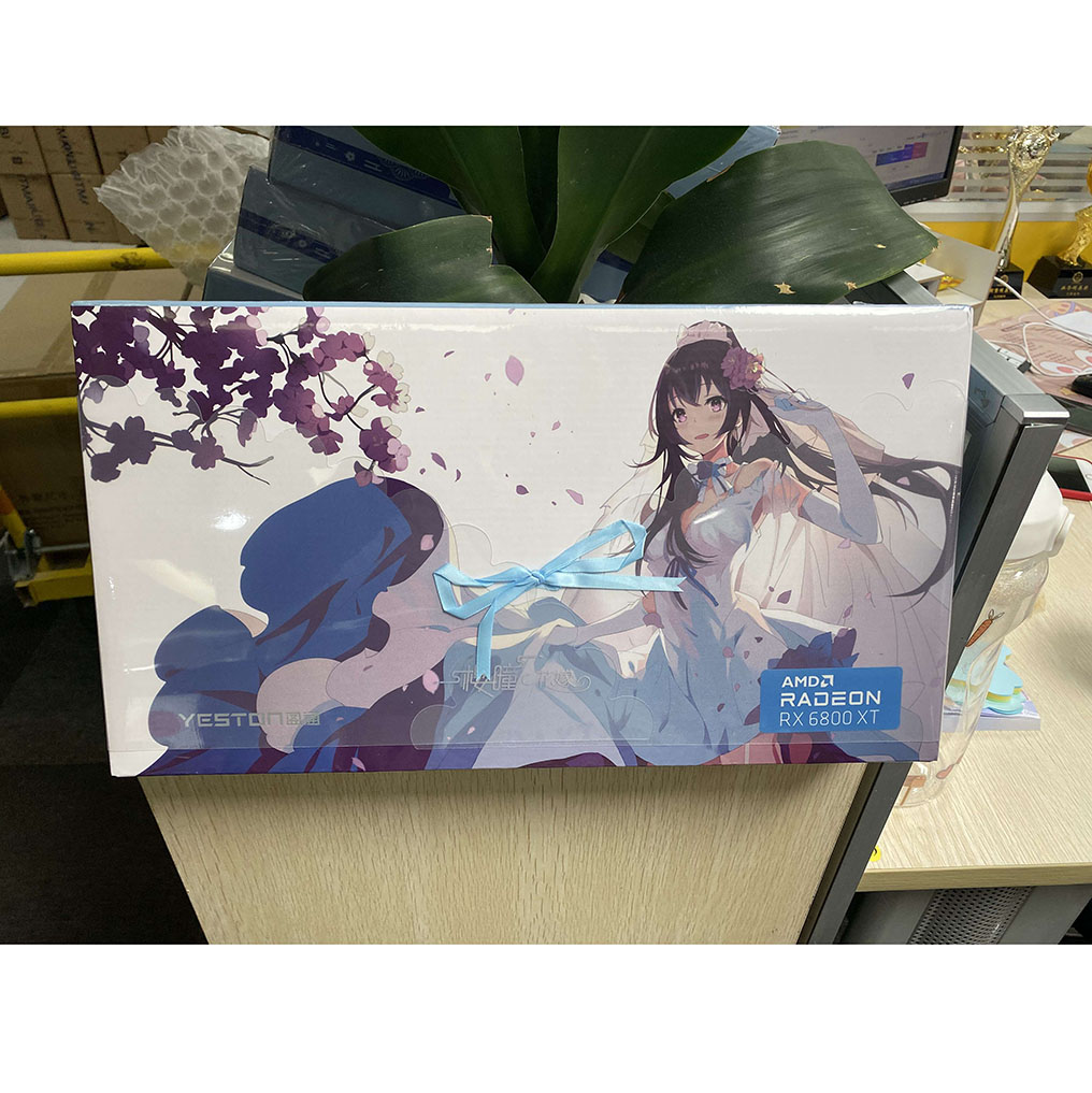 グラフィックカードGPUカードYestonrx6800xt 16GB GDDR6 256