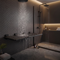 Siège de douche mural robuste pliable, chaise de douche à haute capacité de charge, banc de salle de bain pliant, design accessible