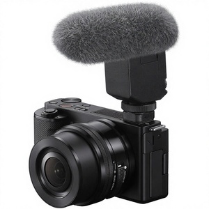 Micrófono Digital MI para Zapatos con Tecnología Beamforming para Tres Direcciones de Atención Selectiva - ECM-B10, Sensor CMOS Negro para Cámaras sin Espejo - Product Image 1