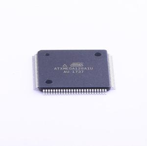MCU 8-bit/16-bit AVR RISC 128KB Flash 1.8V/2.5V/3.3V 100-<b>Pin</b> TQFP T/R ATXMEGA128A1U-AU - Product Image 1