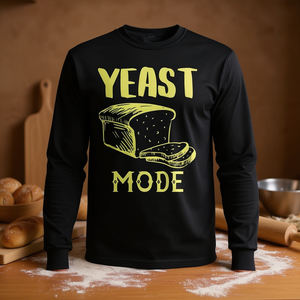 T-shirt à manches longues Yeast Mode Bread Lover Baker - Product Image 3