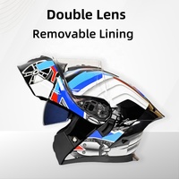 Casque de moto ouvert ABS pour adultes, logo personnalisé OEM, léger, modulaire, demi-casque, livraison directe d'usine