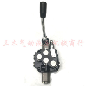 Válvula direccional manual ZT-L12E-OT-1 de 10 mm, válvula de control hidráulico de cuatro vías para productos petrolíferos - Product Image 3