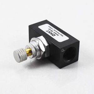 Регулируемый пневматический электромагнитный клапан регулировки расхода воздуха <span class=keywords><strong>RE</strong></span>-01 <span class=keywords><strong>RE</strong></span>-02 <span class=keywords><strong>RE</strong></span>-03 <span class=keywords><strong>RE</strong></span>-04 G1/8 G1/4 G3/8 G1/2, односторонний - Product Image 4