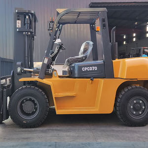 便利なディーゼルフォークリフト4X4 7トンのフォークリフトCPCD70 - Product Image 3