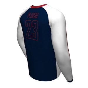Camiseta de Baloncesto Personalizada 2020 con Serigrafía, Manga Larga, Transpirable, Talla Grande, Antibacteriana y de Secado Rápido - Product Image 3