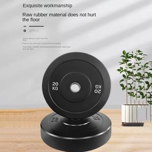 Tablette de musculation en <span class=keywords><strong>fonte</strong></span> avec revêtement en <span class=keywords><strong>caoutchouc</strong></span> intégral pour la musculation à domicile avec un design à grand trou - Product Image 2