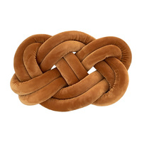 Creative Knot Ball Rose Blumen kissen Weiches Sofa Lendenwirbel säule Haushalts kissen Gewebte Technik Festliches Muster Tragbar