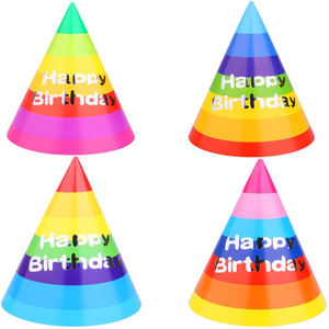 מסיבת יום הולדת ילדים מבוגרים שמח יום הולדת כובע - Product Image 4