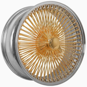 Производитель всех золотых колесных дисков, легкосплавные автомобильные диски, обода 18 "19" 20 "22" 24 "26", кованые колеса со спицами из стальной проволоки - Product Image 5