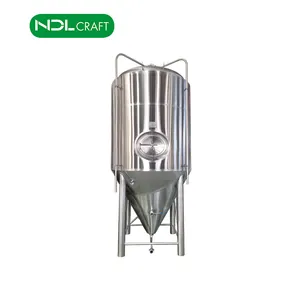 NDL zanaat 30BBL konik fermenter tankı bira Fermantation