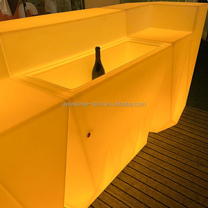 Tavolo da Bar Illuminato a LED Moderno per Night Club e Ristoranti, Arredamento Commerciale per Bar all'Aperto, Pub e Bistrot - Product Image 6