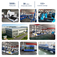 Machine de découpe laser fibre CNC automatique pour tuyaux avec chargement de paquets, source Raycus, tri automatique CypCut, 120-900mm