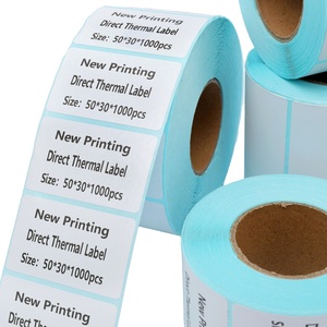 Chất lượng cao không thấm nước tự dính 40x50 50x30 60x40 trực tiếp nhiệt mã vạch nhãn cuộn cho bán lẻ hàng tồn kho theo dõi vận chuyển - Product Image 2