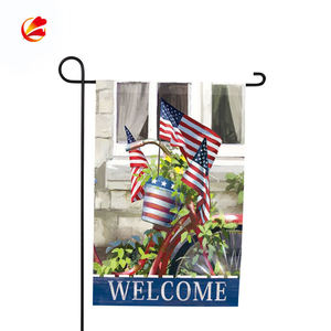 Двусторонний флаг из мешковины для сада, 12X18 дюймов - Product Image 2