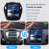 Navihua Android écran tactile Radio Audio stéréo lecteur multimédia de voiture Navigation GPS pour Hyundai IX35 2009-2015