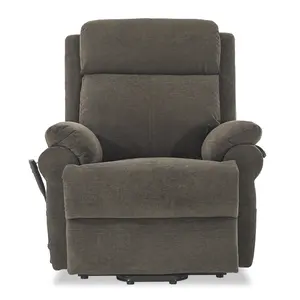 CJSmart Home Lift Chair Recliners With Extra Wide Footrest And Heat Massage Dual Motor Infinite Adjust For Back And Footrest