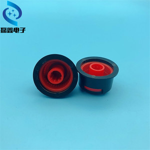 Componentes Electrónicos H: Perilla de Plástico para Potenciómetro, Tapa de 6mm con Orificio Interior, Montaje en Panel, Interfaz Humana - Product Image 2