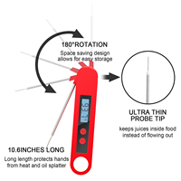 FM003 termometer plastik Digital memasak, alat pengukur suhu rumah tangga Super cepat membaca untuk dapur