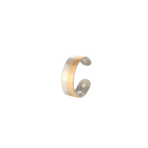 Anillos de pérdida de peso de terapia magnética Punk de moda para mujeres y hombres, anillo antironquidos, joyería adelgazante para quemar grasa y cuidado de la salud - Product Image 6