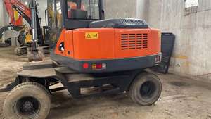 Mini pelle hydraulique à roues durable et polyvalente Doosan dx60w de 6 tonnes d'occasion à bas prix - Product Image 5