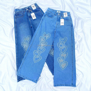 <span class=keywords><strong>Jean</strong></span> cargo décontracté ample et déchiré à jambe droite pour <span class=keywords><strong>femme</strong></span>, grande <span class=keywords><strong>taille</strong></span>, en denim, été 2026 - Product Image 3