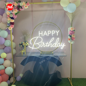 Wholesale Custom <strong>Led</strong> <strong>Neon</strong> Sign Happy Birthday <strong>Neon</strong> Letter <strong>Signs</strong> for Birthday Party Decorations Wall Decorations - Product Image 5