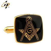 Mancuernillas Masónicas Personalizadas de Latón de Alta Calidad en Oro y Plata para Hombre