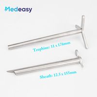 Kit d'Entraînement à l'Endoscopie Lombaire Transforaminale Medeasy – Ensemble d'Instruments pour la Pratique de la Chirurgie de la Colonne Vertébrale et l'Endoscopie Orthopédique