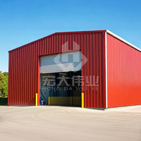 Kits de garage en acier préfabriqués Revêtement résistant à la corrosion Montage facile Design moderne pour maison préfabriquée résidentielle et commerciale