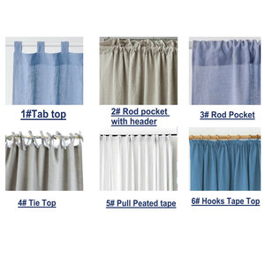 <span class=keywords><strong>Tende</strong></span> di <span class=keywords><strong>lino</strong></span> <span class=keywords><strong>con</strong></span> oscuramento caratteristica eleganti mantovane per l'arredamento della casa - Product Image 5