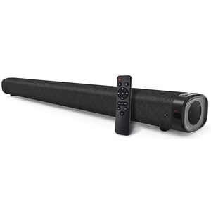 Barra de Sonido Estéreo de 35 Pulgadas y 120 W, Barra de Sonido para TV de 2.1 Canales con Subwoofer Integrado, Altavoz para TV con Sonido Envolvente 3D, USB, AUX/RCA - Product Image 1