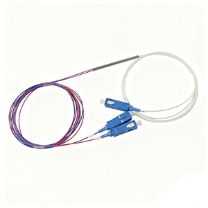 <span class=keywords><strong>FTTH</strong></span> sợi quang 1x2 FBT Splitter Coupler 10/90 tỷ lệ quang phổ với SC/UPC cáp thông tin liên lạc - Product Image 2