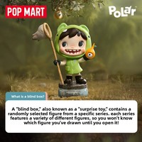 POPMART POLAR Season 2 Secret Path Forest Series, фигурка из ПВХ, масштаб 1/144, фэнтези-фантастика, тематическая серия, игрушка-сюрприз в закрытой коробке, для детей от 14 лет, унисекс