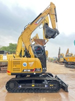 Mini-pelleuse hydraulique sur chenilles SANY 75 d'occasion, modèle 2023, en excellent état, certifiée CE EPA, avec moteur, pompe et roulements de haute qualité, à vendre.